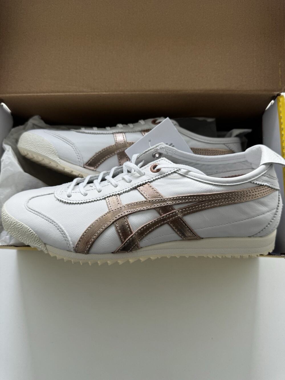 Onitsuka Tiger Mexico 66 SD 5-1/2 White Rose Gold 1183A872-106| womens us 7